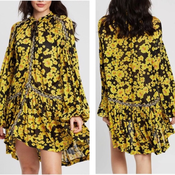 EUCFree People Love Letter Floral Print Tunic - Picture 2 of 16